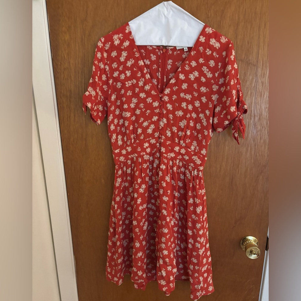 Madewell Red Sundress
